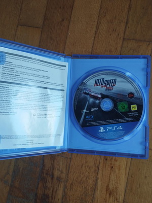 PS4 Need for Speed Rivals μεταχειρισμένο, ελλατωματικός δίσκος και σπασμένη θήκη