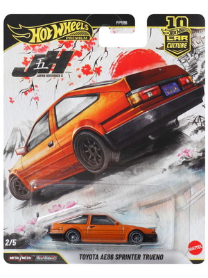 Hot Wheels Toyota AE86 Sprinter Trueno diecast car