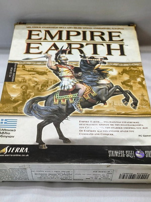 Empire Earth PC μεταχειρισμένο, Big Box, Sierra, ελληνική έκδοση