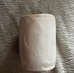 Handmade ceramic cup for cold drinks