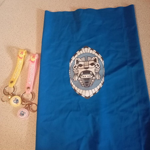 Survivor bandana with 2 keychains gift