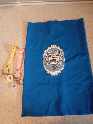Survivor bandana with 2 keychains gift