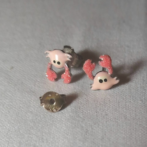 Silver earrings