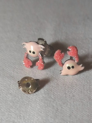 Silver earrings