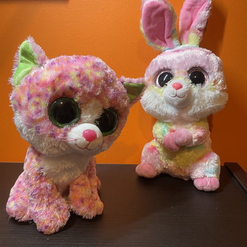Ty Beanie Boos plush set of 2, like new