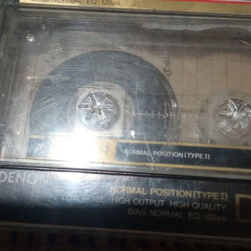 Denon Dx1 Japan cassette tapes used, pack