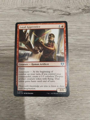 Magic the Gathering Loyal Apprentice κάρτα καινούργια
