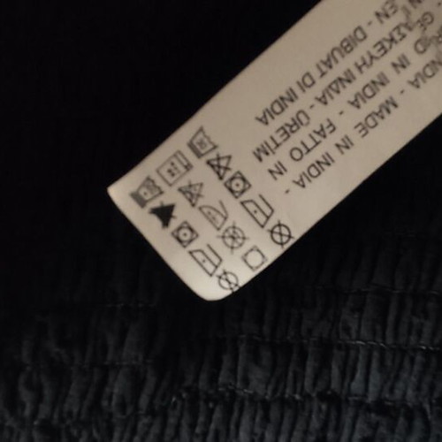 ZARA Black Dress with Balloon Transparent Sleeves and Embroidery Like New, Size M