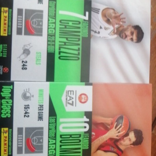 Electric Canpazzo and Bolmaro collectible cards like new