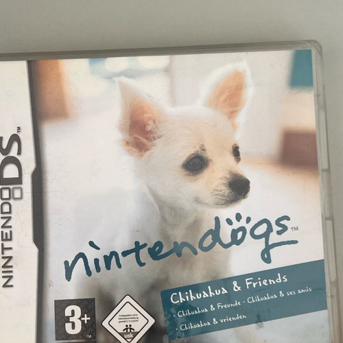 Nintendogs Nintendo DS used, 2 cartridges with case and manual