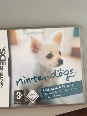 Nintendogs Nintendo DS used, 2 cartridges with case and manual
