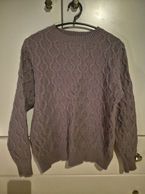Purple women's Shein sweater size M like new