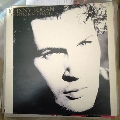 Johnny Logan Mention My Name vinyl used, pop