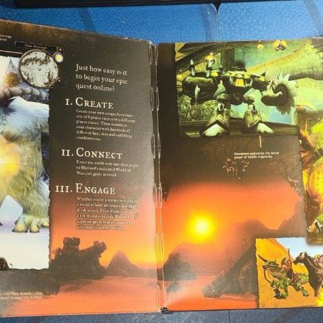 WOW World Of Warcraft PC/MAC CD ROM like new
