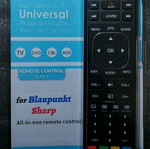 Replacement remote control for Blaupunkt and Sharp TVs new