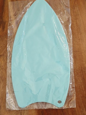 Silicone heat-resistant iron rest, blue-green