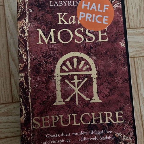 English book Sepulchre used with minor wear