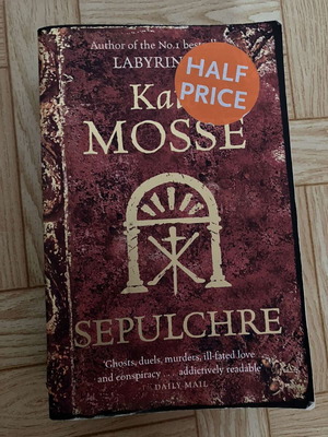 English book Sepulchre used with minor wear