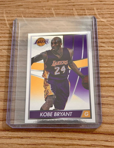 Αυτοκόλλητο χαρτακι Kobe Bryant Los Angeles Lakers Panini NbA 2015-16 Foil