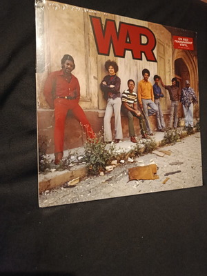 Now Playing War vinyl LP sealed, transparent red, funk disco