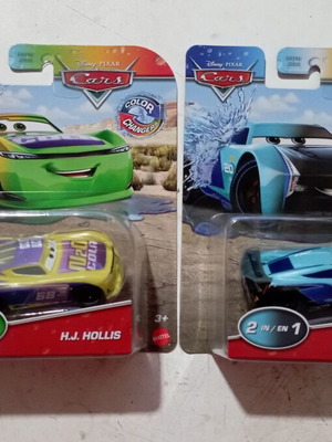 Disney Pixar Cars Color Changers αυτοκινητάκια, σετ 2