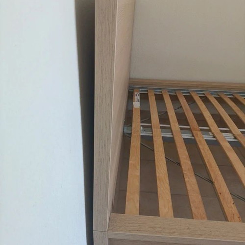Ikea Malm bed frame beige 160x200 cm