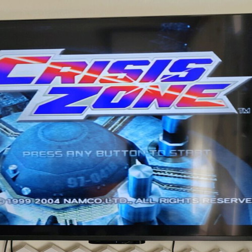 Crisis Zone PlayStation 2 game used, shooting arcade