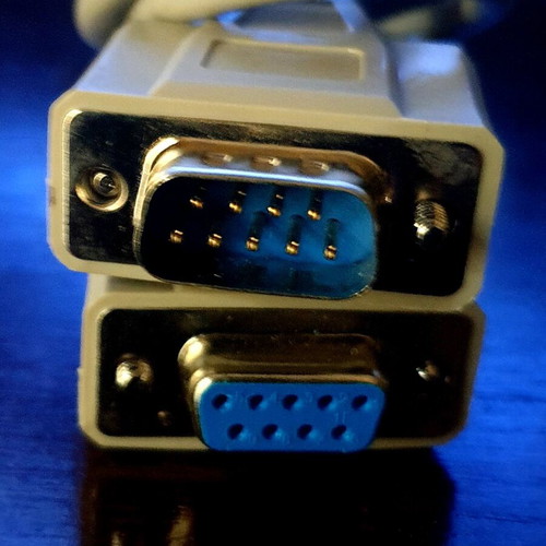 RS-232 cable like new (serial cable)