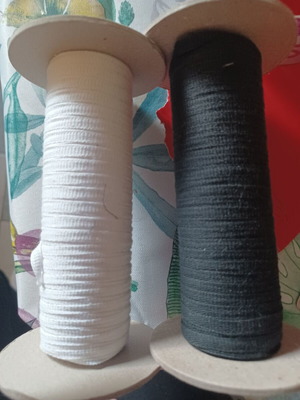 Set of Two 100-Meter Ribbons 0.5cm Width Like New