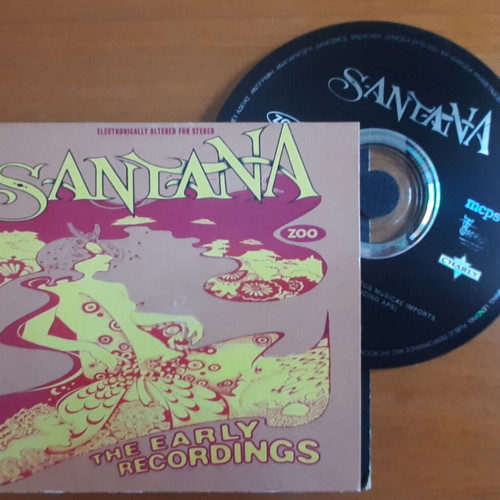 Santana The Early Recordings CD used, rock