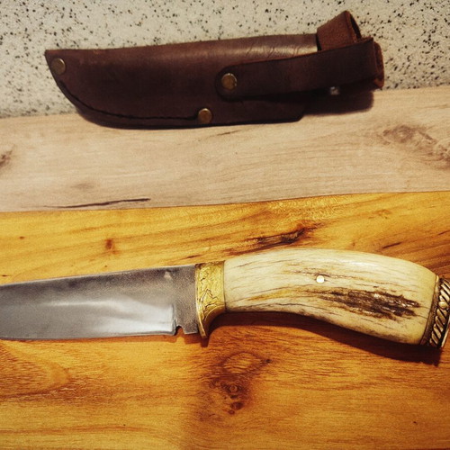 Hunting Knife with D.Mitev Master Mark new