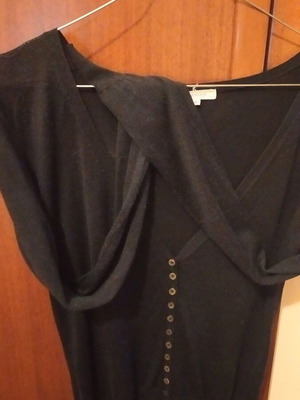 Cardigan like new with long sleeves made of cashmere and silk, size S