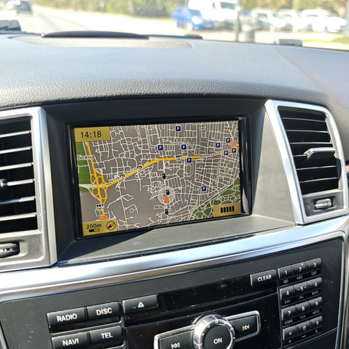 Mercedes ML/GLE W166 car navigation system