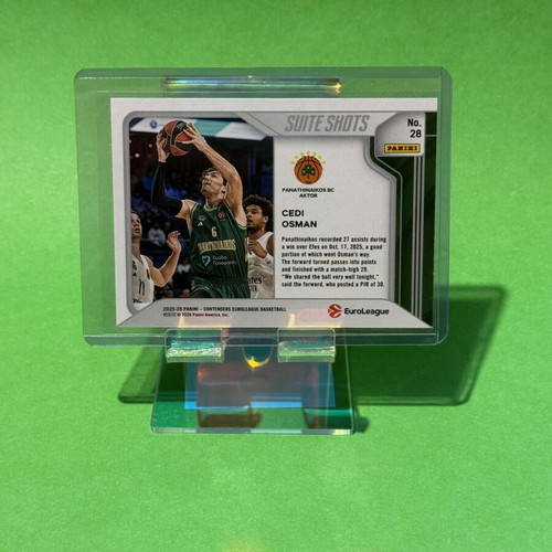 Cedi Osman Basketball Card #25/25 New