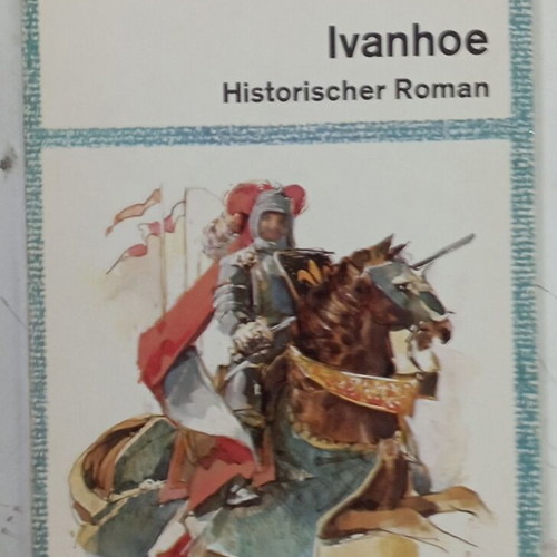 Ivanhoe book used by Walter Scott