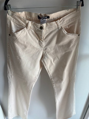 Morgan vintage flared pants white XL 42 14 used