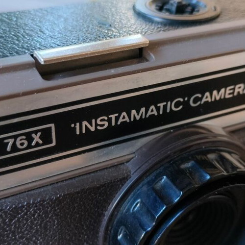 Kodak Instamatic 76X camera used, vintage model