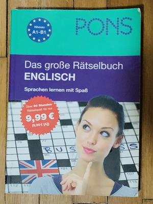 PONS Das große Rätselbuch Englisch language workbook