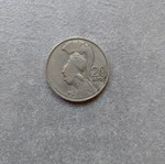 20 Drachmae 1973 used