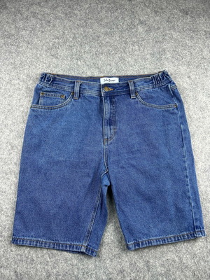 John Baner Jeanswear Men's Denim Shorts used Blue XL Y2K 2000s Relaxed Fit