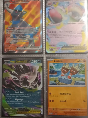 Pokémon TCG Lot of 9 EX Cards, Illustration Rare