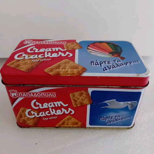 Collectible tin box used from the 90s