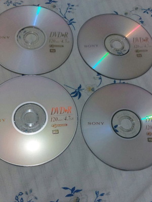DVD+R δίσκοι σαν καινούργιοι, πακέτο 8