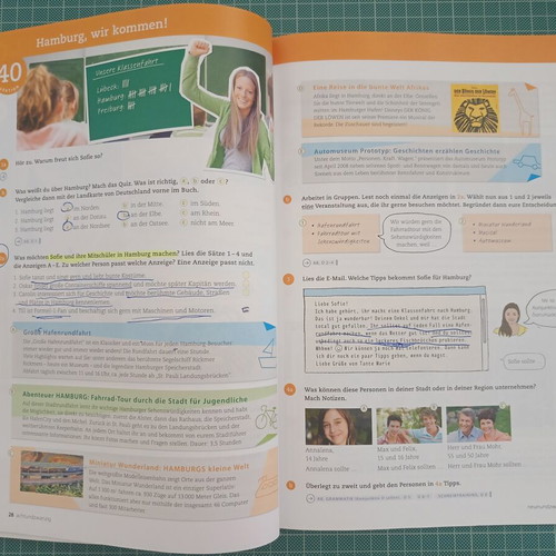 Beste Freunde 3 B1 German coursebook, Hueber Hellas
