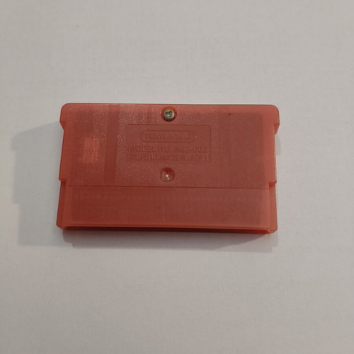 Pokemon FireRed Version Nintendo GBA cartridge