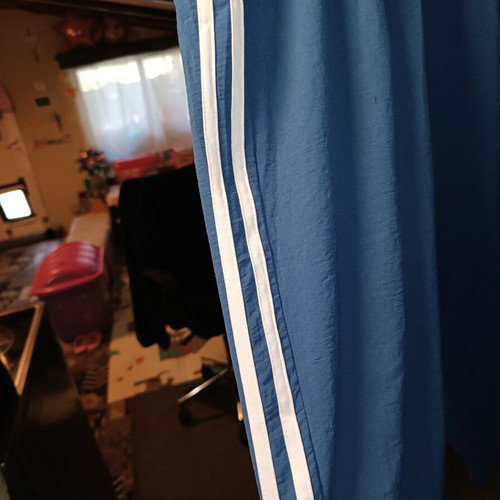 Women's zip culottes like new, blue and green, size M