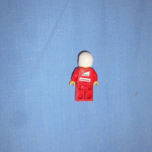 Lego figure #25 F1 Ferrari Raikkonen like new