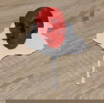 Red skull melting