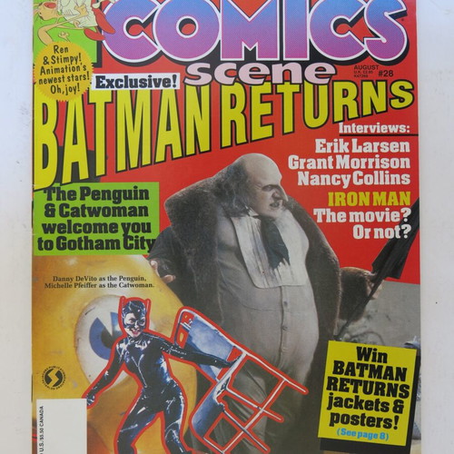 Comics Scene Magazine #28 near mint (August 1992)