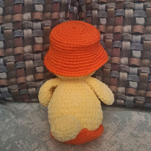 Handmade cute duck plush toy